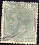 Spain 1879 Characters 5 CTS Green Edifil 201
